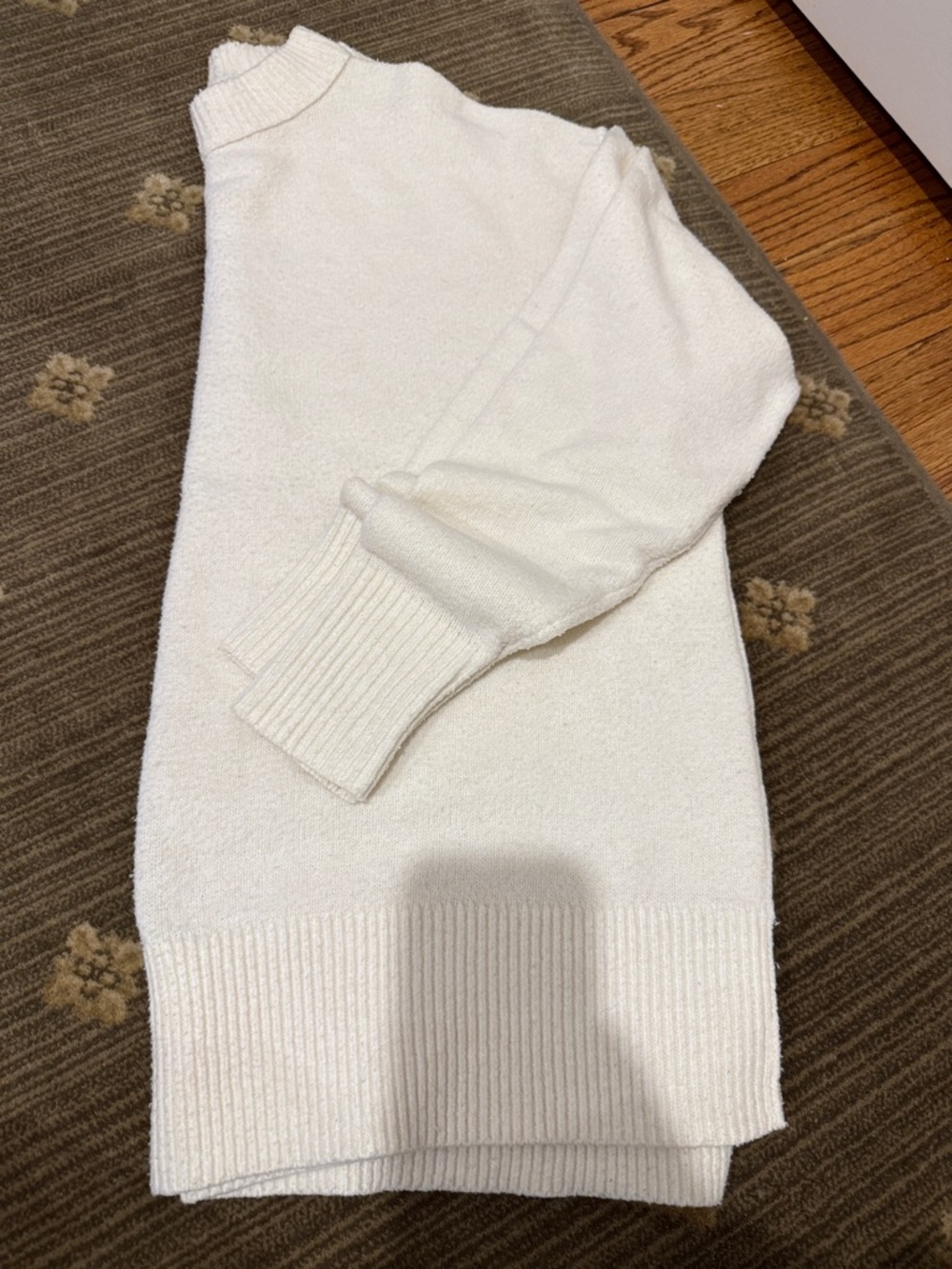 Classic Cream Turtleneck Sweater - Soft Knit